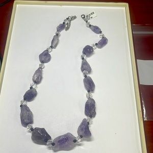 Crystal Rock Necklace